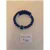 Image 1 : Blue Bracelet with Large Light Blue Accent Bead