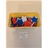 Image 1 : Assorted Red, White and Blue Stars, Various Sizes