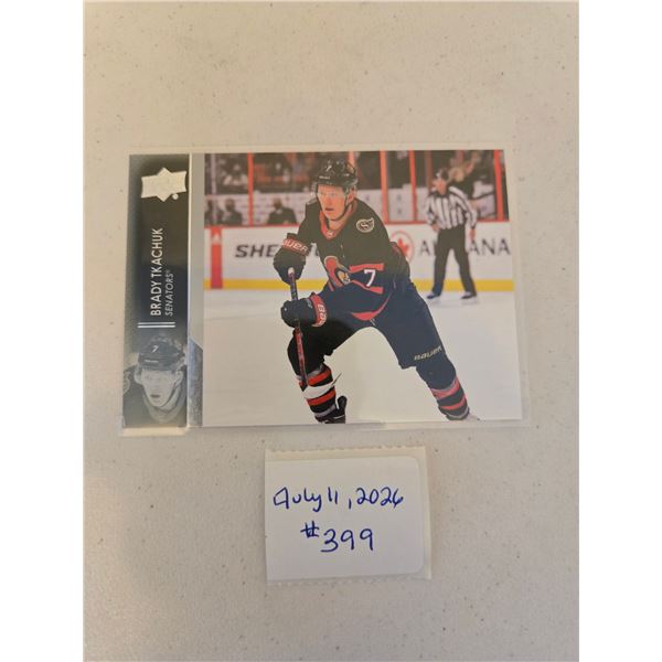 Brady Tkachuk Hockey Card