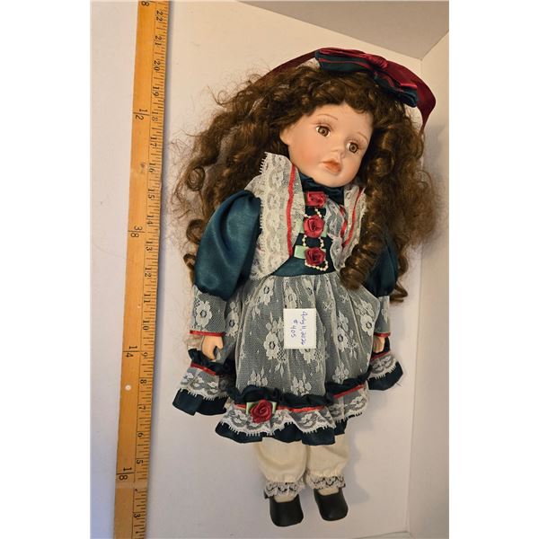 Vintage Leonardo Collection Porcelain Doll