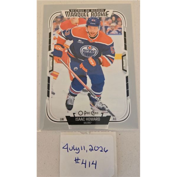 Isaac Howard Rookie Card