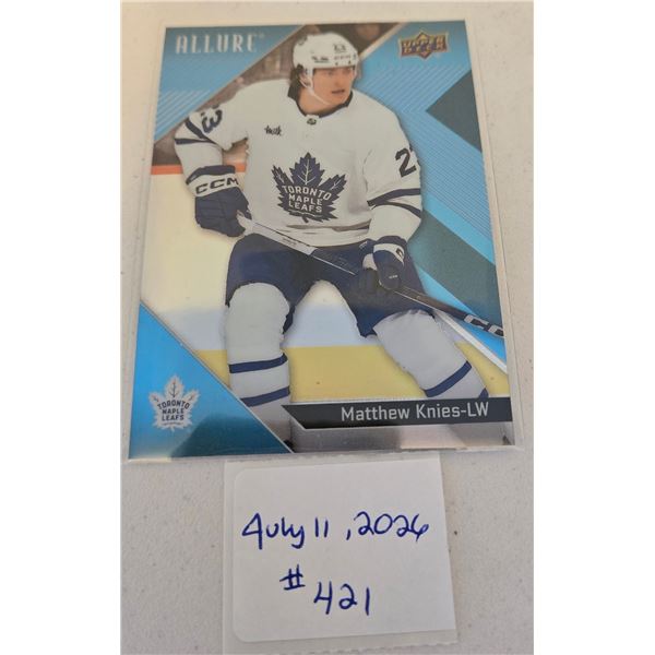 Matthew Knies Hockey Card