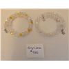 Image 1 : Two Clear Beaded Bracelets