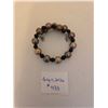 Image 1 : Brown Pearl and Black Beaded Bracelet