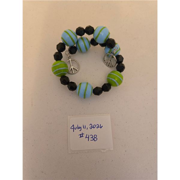 Green and Blue Bracelet