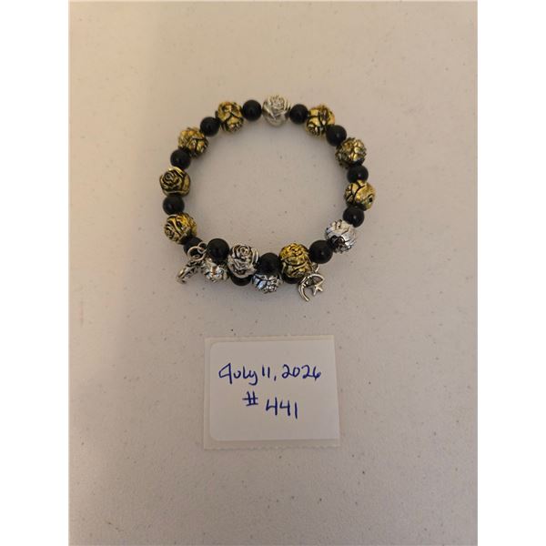 Silver and Gold Bracelet