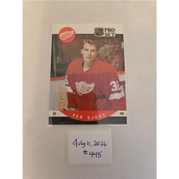 Per Djoos Rookie Card