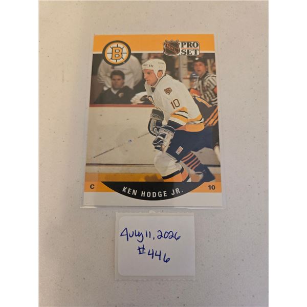 Ken Hodge Jr. Rookie Card