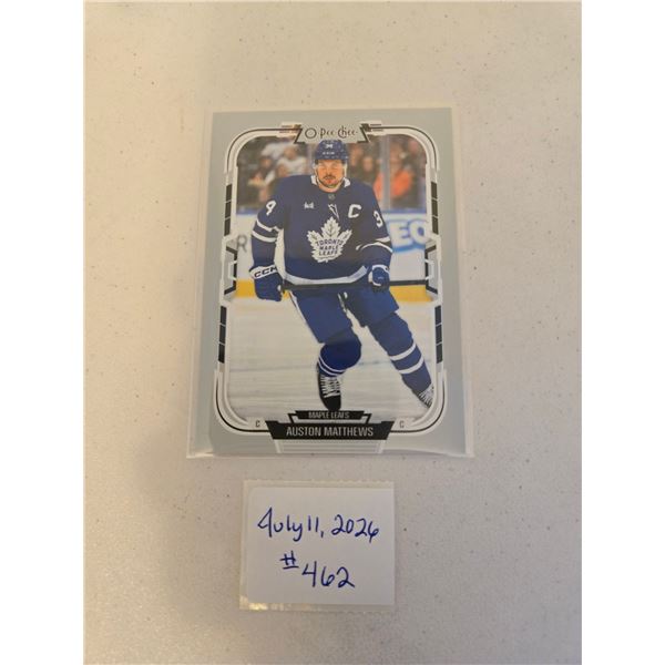 Auston Matthews Card