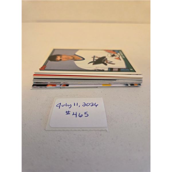 Assorted San Jose Sharks Cards - No Duplicates