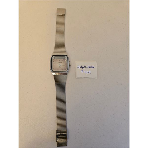 Vintage Cardinal Quartz Analog Digital Watch