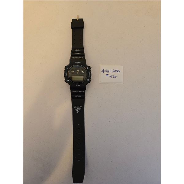 Vintage Digital Sports Watch