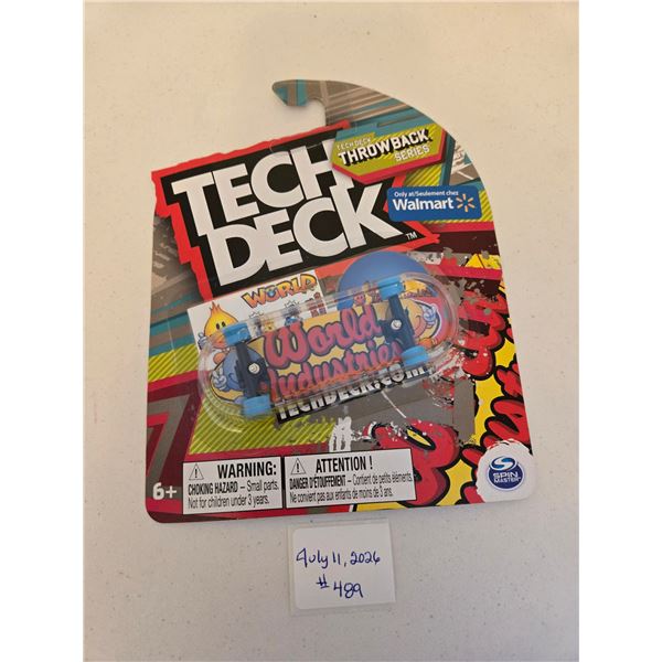 World Industries Tech deck Throwback Series - Unopened