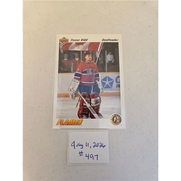 Trevor Kidd Star Rookie Card