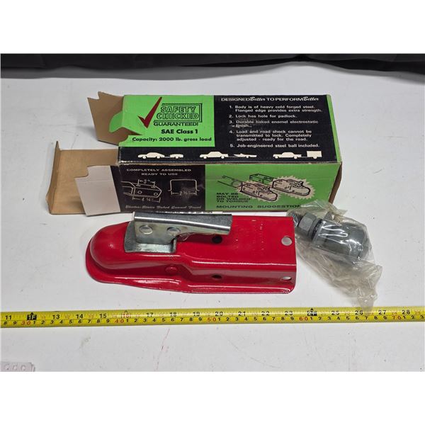Ideal trailer coupler