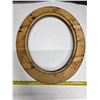 Image 2 : Oval wooden picture frame-11.5" by 9.5"