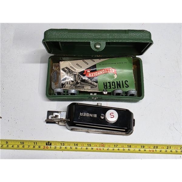 Singer hand stitcher and parts