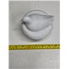 Image 2 : Milk glass hen on a nest- 4"H
