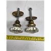 Image 1 : 2 glass door knobs