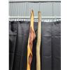 Image 3 : 2 wooden diamond willow walking sticks- 58"L
