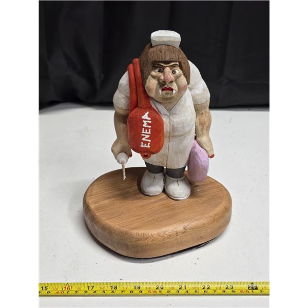 Nurse from hell statue