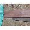 Image 3 : 2 pieces of purple wood boards- 1" by 12" by 6' and 1" by 4' by 37"
