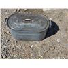 Image 1 : Antique galvanized boiler with lid