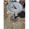 Image 1 : Vintage cast iron bird bath-28"H