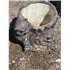 Image 1 : Ceramic tree stump garden décor- 10"H
