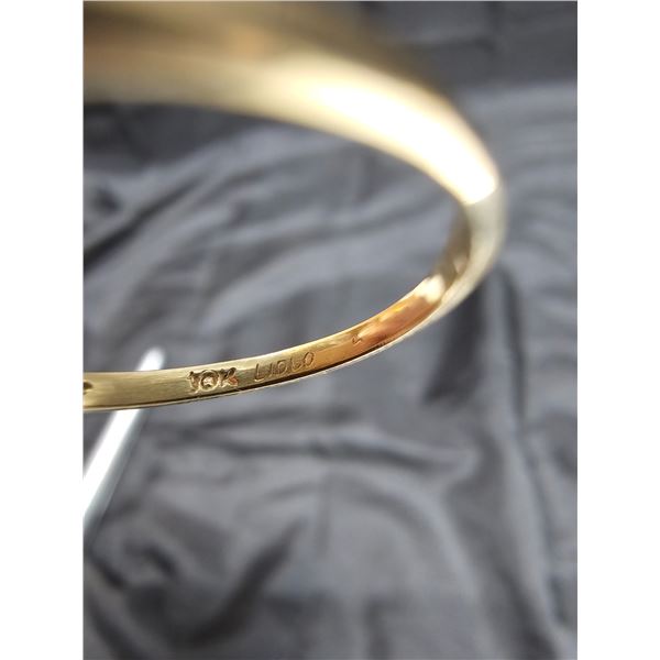 Size 9 Gold Ring Marked “10K” w/ Pearl (Unverified) 3.0g