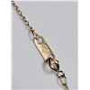 Image 5 : “10K” Marked Gold Chain and “10K” Pendant w/ Pearl Accent (Unver