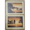 Image 1 : Vintage Scenic Pictures Set of (2) - 16x20"
