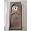 Image 1 : Faux Wood Cabinet Door Clock