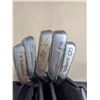Image 3 : Golf bag with 5 clubs, 36-38"