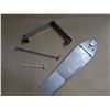 Image 2 : Box of mixed brackets, hooks and hardware