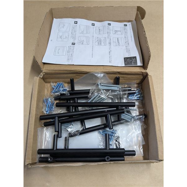 box of 10 new cabinet pull handles