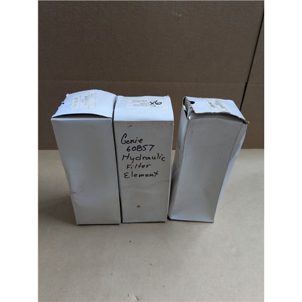 3 hydraulic filter elements, new in box