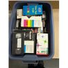 Image 1 : 38L rubbermaid tote full of VHS recorded movies