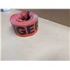 Image 3 : Red "danger" tape, 3", partial roll