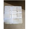 Image 2 : 3"x6" tiles, flat white, 88, new in box