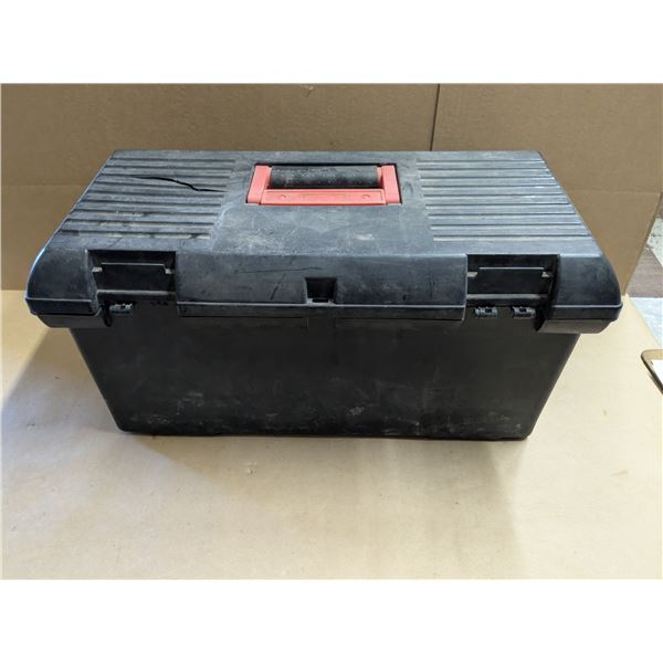 Tool box, broken latches, comes with 3 sets of rollers