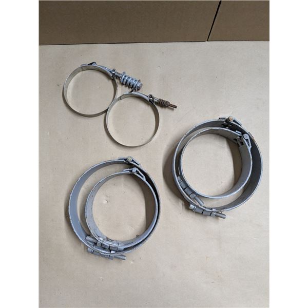 3 pairs heavy duty clamps, 4",6",8"