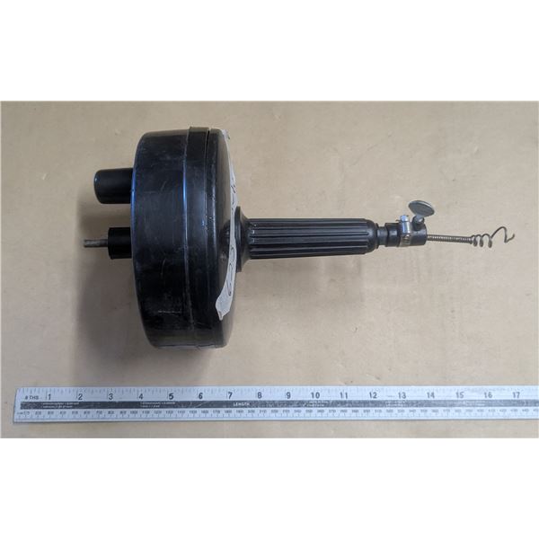 Master plumber, drain auger