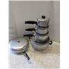 Image 1 : Vintage aluminum cookware set