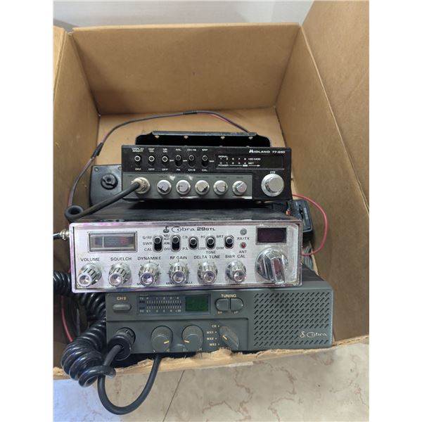 3 CB radios with everything needed