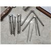 Image 4 : kitchenware- pot holders,nut crackers, roasting tools, Vintage philips electric bread saw/knife