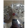 Image 3 : silver plated 9" fruit bowl