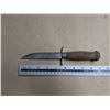 Image 2 : vintage mora knife, 4.5", with original leather sheath