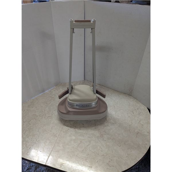 vintage electrolux floor polisher,(missing water tank, couldn’t be tested without)