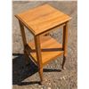 Image 3 : coffee table (56"x22"x22", paint on top), 2 level end table (16"x16"x31")
